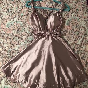 Light purple cocktail dress
